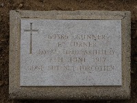 Struma Military Cemetery - Turner, Frederick